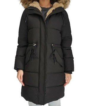 Levi’s Women’s Clinched Waist Mid-Length Parka