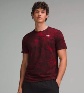 Team Canada lululemon Fundamental T-Shirt COC Logo Team Canada lululemon Fundamental T-Shirt COC Logo