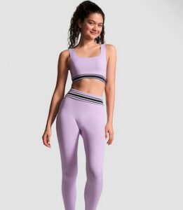 Pink Flip It Seamless Foldover Leggings Pink Flip It Seamless Foldover Leggings