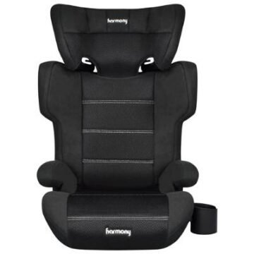 Harmony Dreamtime Elite Highback Booster Car Seat – Black