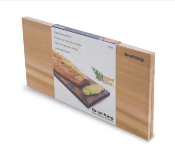 Broil King Grilling Plank – Red Cedar – 7.5-in x 15-in’ – 2/Pack