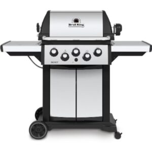 Broil King Signet 390 3-Burner Propane Gas BBQ Grill w/ Side Burner and Rotisserie Broil King Signet 390 3-Burner Propane Gas BBQ Grill