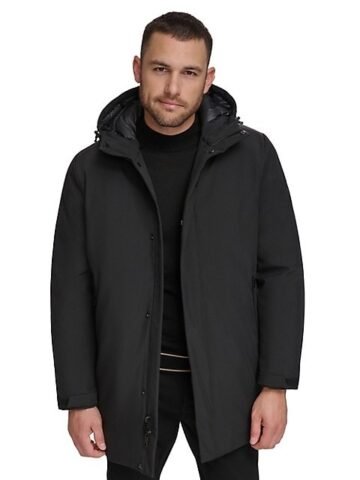 Calvin Klein Hooded Stadium Jacket