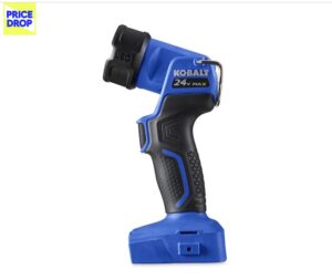 Kobalt 24 V Max Work Lamp – 200 Lumens – Black and Blue Kobalt 24 V Max Work Lamp – 200 Lumens – Black and Blue