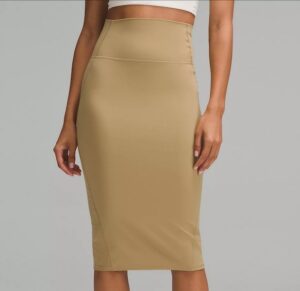 Nulu Slim-Fit High-Rise Skirt Nulu Slim-Fit High-Rise Skirt