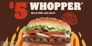 Burger King – January Promo Whopper® Burger King – January Promo Whopper®