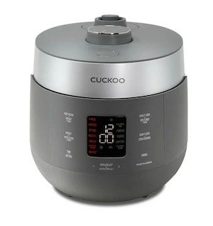 CUCKOO CRP-ST0609FG 6-Cup (Uncooked) / 12-Cup (Cooked) Twin Pressure Rice Cooker