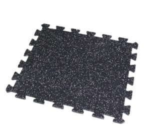 Gorilla Flooring 8mm 24′ x 24′ Interlocking Rubber Tile w/Speckle – V2 Gorilla Flooring 8mm 24′ x 24′ Interlocking Rubber Tile w/Speckle – V2