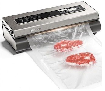 Mesliese Vacuum Sealer Machine Powerful 90Kpa Built-in Cutter