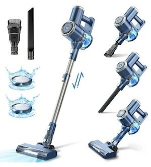 Prettycare Cordless Stick Vacuum Cleaner