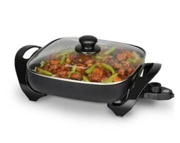 Toastmaster 11 inch Square Skillet, 11 inch Electric Skillet