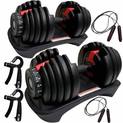 MotionGrey Adjustable Dumbbells 5 to 52.5 LBs