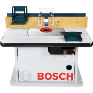 Bosch 25 1/2-inch x 15 7/8-inch Benchtop Laminated Cabinet Style Router Table