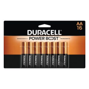 Duracell Coppertop AA or AAA Alkaline Batteries wtih Power Boost – 16 Pack Duracell Coppertop AA or AAA Alkaline Batteries wtih Power Boost – 16 Pack