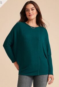 Maurices – 24/7 Dakota Ribbed Dolman Top Maurices – 24/7 Dakota Ribbed Dolman Top