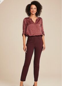 Maurices – Bengaline High Rise Slim Straight Pant Maurices – Bengaline High Rise Slim Straight Pant