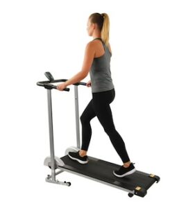Sunny Health & Fitness SF-T1407M Manual Walking Treadmill