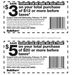 Bulk Barn – Feb 2025 Coupons