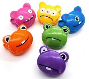 Kikkerland Monsters Bag Clips, Set of 6 kikkerland