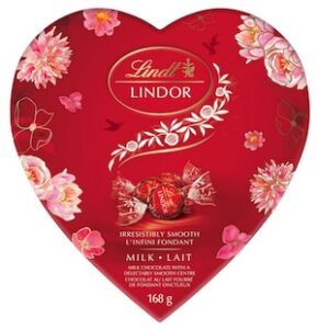 Lindt Lindor Amour Milk Chocolate Truffles Box 168g