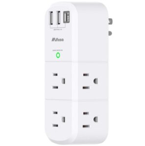 Rotating USB Outlet Extender Surge Protector