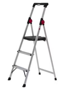 BENCHMARK 3 Step Aluminum Step Ladder
