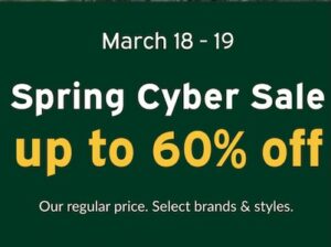 Spring Sale – Upto 60% Off