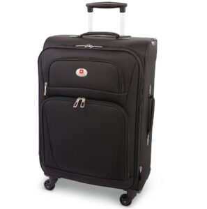 Swiss Alps Expandable 23-in Softside Spinner Wheel Travel Luggage Suitcase luggage swiss alps
