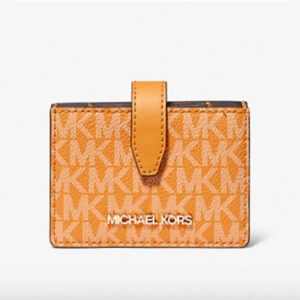 Michael Kors Jet Set Medium Logo Accordion Card Case