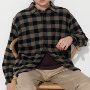 Uniqlo FLANNEL CHECKED LONG SLEEVE SHIRT