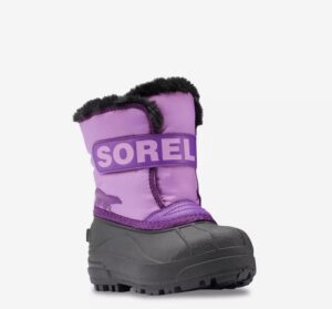 SOREL Toddler Girls’ Snow Commander Waterproof Winter Boot sorel toddler boots