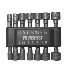 POWERFIST 14 pc 1/4 in Power Nut Driver Set