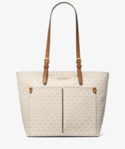 Jet Set Medium Logo Pocket Tote Bag