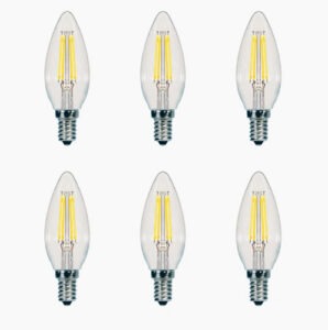 Wilfred 40 Watt Equivalent B11 E12/Candelabra Dimmable 2700K LED Bulb