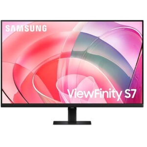 Samsung 27′ 4K Ultra HD 60Hz 5ms GTG IPS LCD Monitor (LS27D702EANXGO) – Black