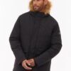 Bench Men’s Jarryl Hooded Parka – Black
